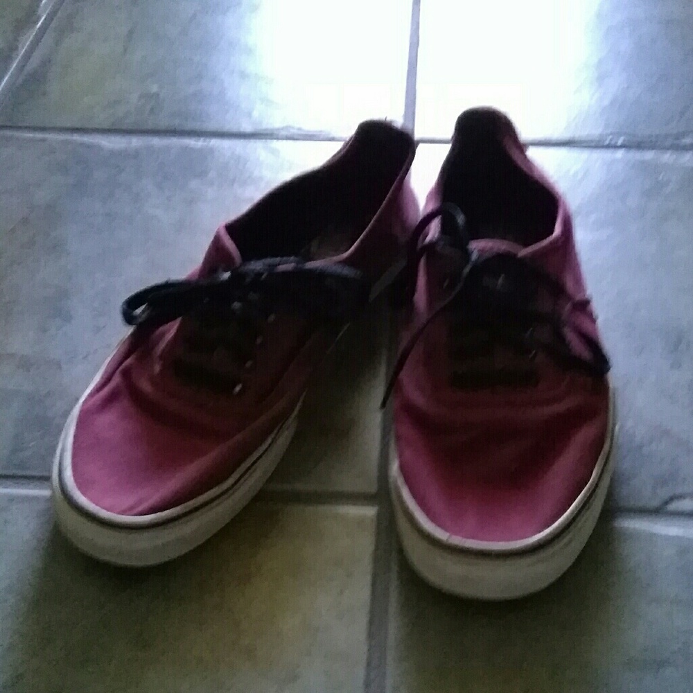 Maroon Vans Size 11.5 Men's